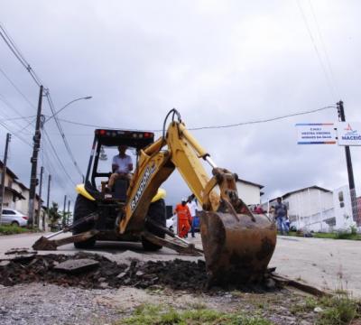 Prefeitura de Maceió inicia obra de recapeamento no bairro Rio Novo